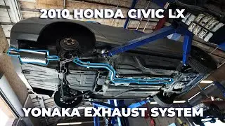 2010 HONDA CIVIC LX SEDAN — НОВАЯ ВЫПУСКНАЯ СИСТЕМА YONAKA