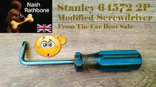 Stanley 64572 2P Pozidriv Modified Screwdriver From The Car Boot  Sale