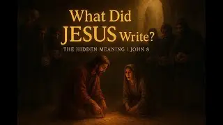 What Did Jesus WRITE in the Dust? The Hidden Meaning Behind the Woman Caught in Adultery (John 8)