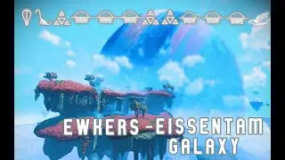 SKY ISLAND MOON of  BLUE GAS GIANT PLANET (Skip ahead 55 seconds to video)