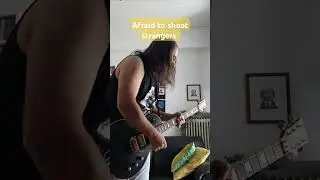 Afraid to shoot strangers solo cover #metal #solo #powermetal #cover #ironmaiden #janickgers