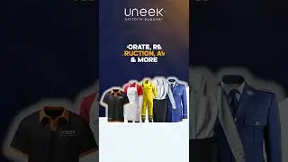 𝗢𝗻𝗲 𝗦𝘂𝗽𝗽𝗹𝗶𝗲𝗿. 𝗘𝘃𝗲𝗿𝘆 𝗜𝗻𝗱𝘂𝘀𝘁𝗿𝘆. 𝗨𝗻𝗲𝗲𝗸 𝗚𝗖𝗖.   #UneekGCC #UniformSupplier #GCCBusiness #ProfessionalWear