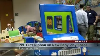 RPL cuts ribbon on new baby play space in Rochester
