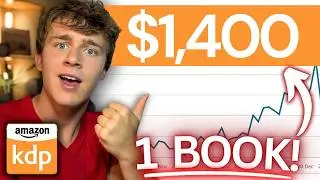 How I Make $1,400/hour Selling AI Books (Full Process)