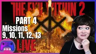 DESTROYING INNER DEMONS AND SETTING IT ALL ABLAZE | The Evil Within 2, Part 4 - LIVE