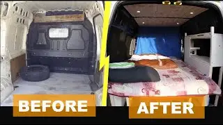 Micro Camper Ford Transit Connect LWB - Van Conversion & Roomtour