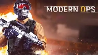 Je joue à modern ops 💥 (jeu android) 🤩