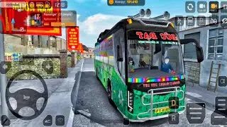 Coach Bus Simulator Vietnam Gameplay - City Coach Bus Driving Simulator - Android Gameplay