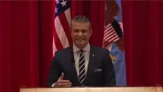 Pentagon Chief Hegseth delivers remarks