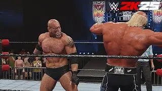 WWE 2K25 - Goldberg vs. Hollywood Hogan - WCW World Title Match: WCW Monday Nitro | Xbox Series S
