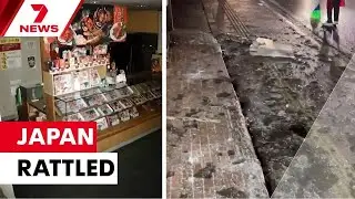 Japan rocked as major earthquake reaches Tokyo | 7NEWS