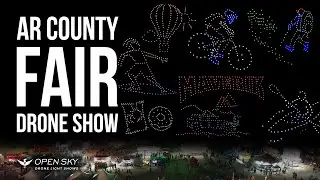 2025 Arkansas Washington County Fair Drone Light Show