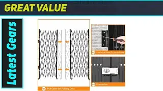 Double Folding Security Gate: Amazing Protection for Your Home!
