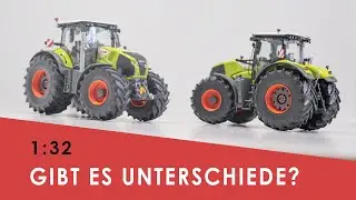 Claas Axion 870 und 850 im Vergleich