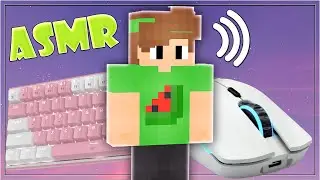 Keyboard + Mouse Sounds ASMR / minecraft bedwars asmr / Hypixel Bedwars / iaim asmr / sponky texture