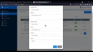 Purchase Order Management System using PHP DEMO