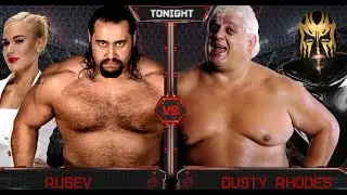 WWE 2K16 | Rusev Vs Dusty Rhodes | Intercontinental Championship Match