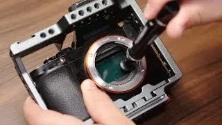 Как очистить объектив и сенсор камеры SONY ALPHA MIRRORLESS | Momentum Productions