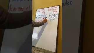 Lesson 3C Verbs Love, Like, Enjoy, Hate, Don't mind plus noun or plus gerund (ing)
