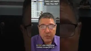 Child Custody Arrangements in Israel  #shorts