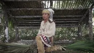 Daniel Tommie and the Seminole Chickee
