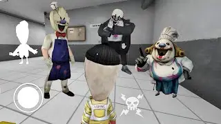 Ice Scream 4 Mini Rod VS All Enemies Full Gameplay