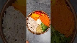 Грузинский салат Гурия #shorts