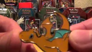 Opening a Dragonite Pin Blister