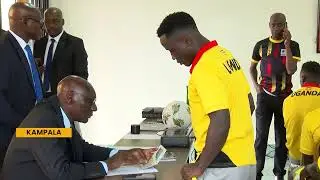 CAF Touchdown! Inspectors Visit Uganda Cranes Camp Ahead of CHAN Showdown