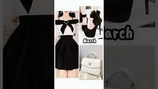 Choose your Birthday Month and see your dress👗😍