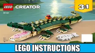 LEGO Instructions | Creator | 31121 | Crocodile (Model 1)