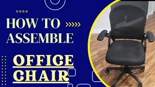 Assemble Office Chair | GERTTRONY | Easy Steps Guide