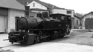 LOCOMOTIVES A VAPEUR LA MALLET 030  (1903) DANS LE FILM LES ENFANTS DU MARAIS (1999)
