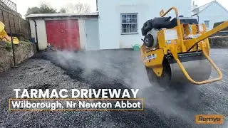 www.remys.uk Tarmac Driveway Installation in Wilborough Newton Abbot