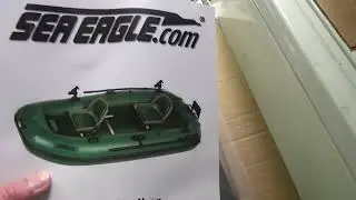 Открытие безрамного плота Sea Eagle STS10