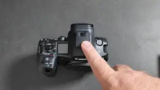 Как снять крышку &laquo;горячего башмака&raquo; Canon R5 Mark II