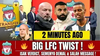 🔥 BIG LFC TWIST: ISAK VERDICT, SEMENYO DENIAL & SALAH MESSAGE! 👀 #LFC