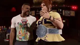 Pluto Alien VS Racheal Brandt for the Diamond Ring of Honor