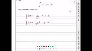 IAL, Edexcel, июнь 2024 г., P1, Q1, Дифференциация, Интеграция, Чистый, Ник Питерс, WMA11/01, май...