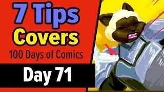 7 Tips for Designing Comic Covers - 100 Days of Making Comics 2 - DAY 71