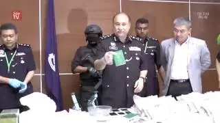 Police bust international drug syndicate, RM3mil drugs seized
