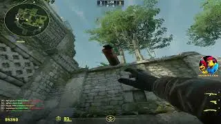 How to smoke CT from outside donut on Ancient // CS2