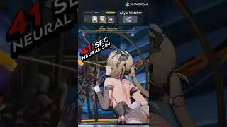 Nerida (Mono Chaos Team) vs Abyss Watcher &ndash; 41s Clear! #snowbreak #snowbreakfanart #スノブレ