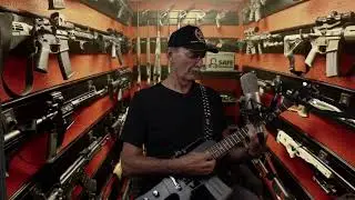 MY CUSTOM AR15 GUITAR BUILD AND IT'S LOUD