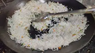Hi French vegetable fried rice making video