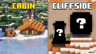 Minecraft: 3 Easy Winter Houses!