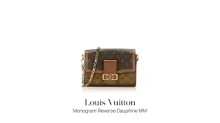 Mau Jual Tas Branded Second? Louis Vuitton Monogram Reverse Dauphine MM