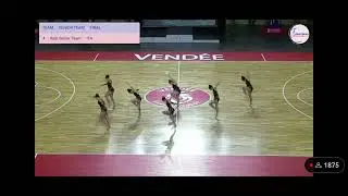 Eurotwirl 2023 finale team senior Italia