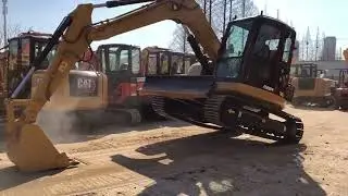used tracked excavator CAT308DCR good performance