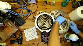 Scroll vacuum pump restoration 